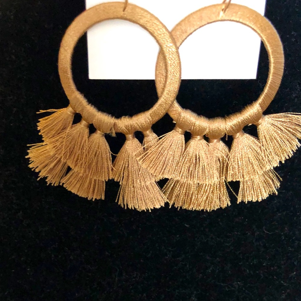 Fringe earrings
